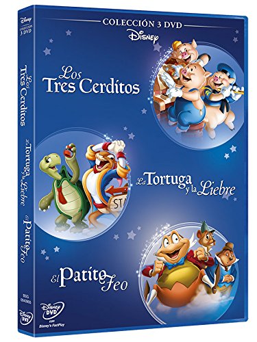 Pack: Fabulas 3 Cerditos + El Patito Feo + La Liebre Y La Tortuga [DVD]