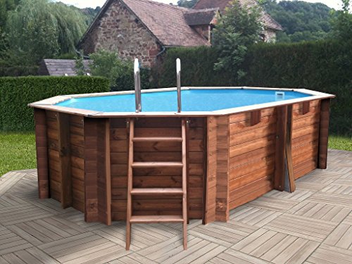 Piscina Madera Gre Cannelle TerraPools 551x351x119 cm.