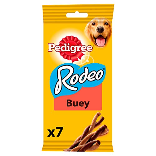 Tiras Rodeo de buey para mimar a tu perro, 122 g (Pack de 12)