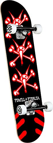 Powell Skate Completo Peralta: Vato Rats Black Red 8.25