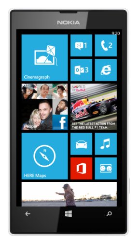 Nokia Lumia 520 - Teléfono móvil libre, color blanco (importado)