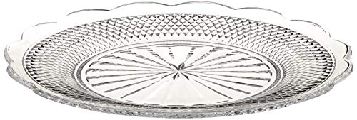 Villeroy & Boch 11-7319-0794 Villeroy & Boch-Boston Flare - Plato llano (cristal con adornos extravagantes y tallado, apto para lavavajillas)