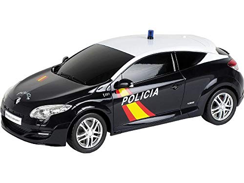 Mondo Toys Coche de radiocontrol Modelo Replica a Escala 1/24 de Renault Megane de Policia Nacional (63167), Multicolor, 1:24 (Colorbaby 40335)