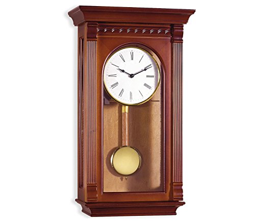 RELOJESDECO Reloj de Pared de péndulo 58 cm, Reloj de péndulo, Reloj de carrillón, maquinaria Cuarzo, Disponible num Arabes