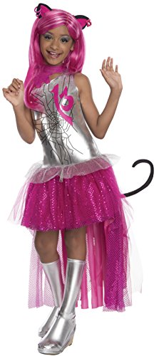 Rubies - Disfraz para niña con diseño Monster High Catty Noir, talla L (3610070)