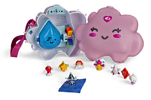 Ziwies - Nube con asa y 8 figuritas coleccionables, para niños y niñas de 4 a 8 Años (Famosa 700015003)