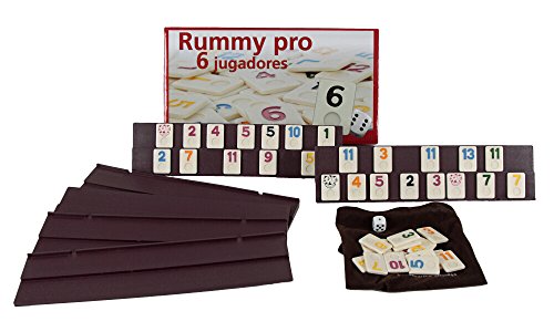 Aquamarine Games - Rummy, 6 jugadores (DO001) , color/modelo surtido