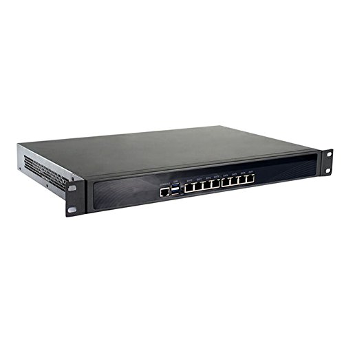 Partaker 1U Cabinet Firewall Pfsense Mikrotik VPN Router Network Security Server with AES-NI 8 Nics I7 3517U 8G RAM 128G SSD R14