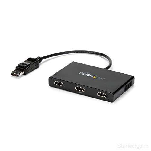 StarTech.com MSTDP123HD - Multiplicador DP a 3 Puertos HDMI