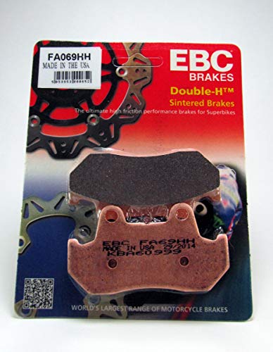 EBC FA069HH - Pastillas de Freno compatibles con Honda CBX 650 750 1000 CMX 450 CX 500 650
