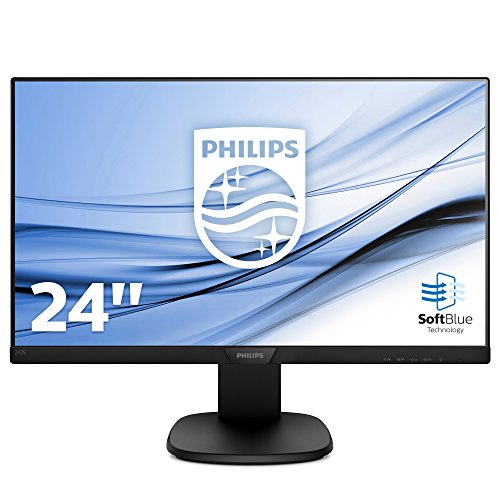Philips S Line - Monitor (60,5 cm (23.8"), 1920 x 1080 Pixeles, Full HD, LED, 5 ms, Negro)