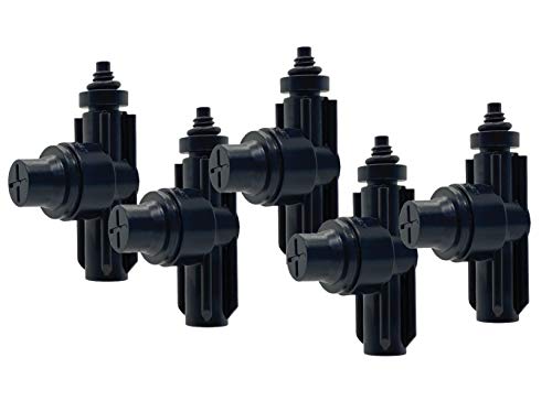 Válvula Antigoteo para Sistemas de Nebulización de Agua, Compatible con todas las Toberas 10/24 de Baja Presión - Pack de 5 Unidades