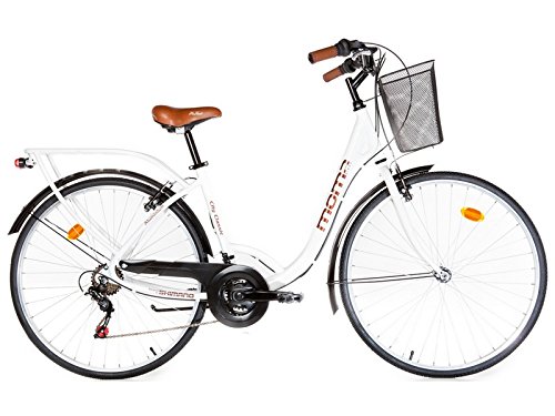 Moma Bikes City Classic 28" - Bicicleta Paseo, Aluminio , SHIMANO 18V