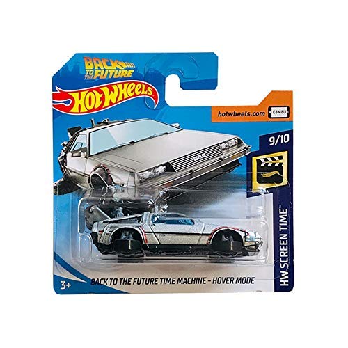 Hot Wheels Back To The Future Time Machine Hover Mode HW Screen Time 108/250 2019 Short Card
