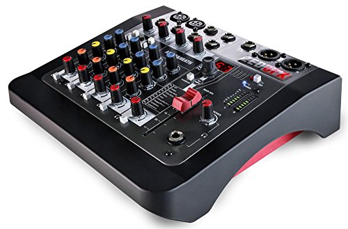 Allen & Heath ZED-6FX 6 canales Negro, Gris - Mezclador para DJ (6 canales, 6,3 mm, 249 mm, 236,4 mm, 88,9 mm, 1,36 kg)