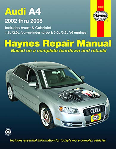 AUDI A4 (Hayne's Automotive Repair Manual)
