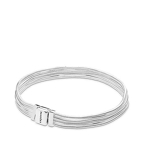 PANDORA Reflexions Multi Snake Chain 925 Sterling Silver Bracelet - 597943