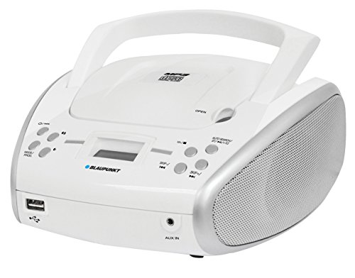 Reproductor Radio/CD/MP3/USB con Bluetooth - Blaupunkt BLP8300 Color Blanco