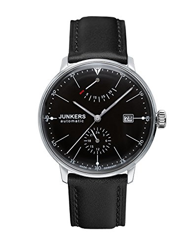 Junkers Reloj Analógico Automático para Hombre con Correa de Cuero – 60602