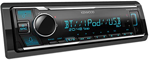 Kenwood KMM-BT306 - Radio para Coche con USB y Manos Libres Bluetooth (procesador de Sonido Integrado, MP3, Control de Spotify, 4 x 50 W, iluminación Regulable)