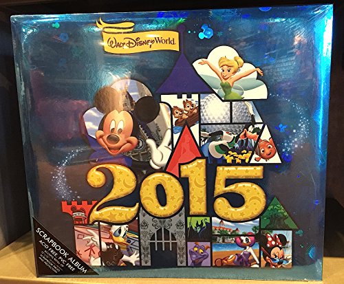 Walt Disney World 2015 12 x 12 inch Scrapbook Album NEW by Disney