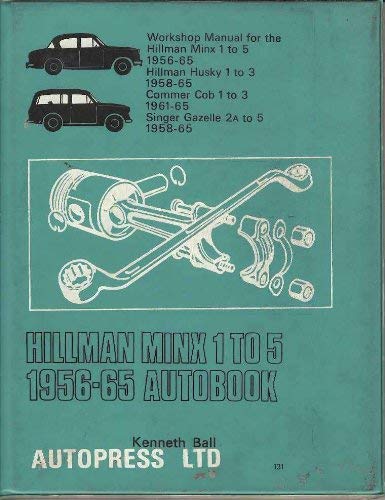 Hillman Minx 1-5 1956-65 Autobook (The autobook series of workshop manuals)
