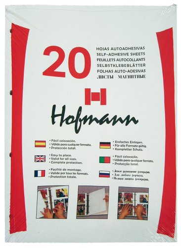 HOFMANN 9620 Paquete de 20 Hojas Autoadhesivas