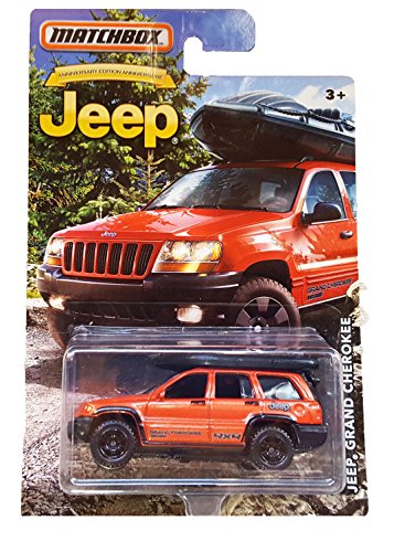 MATCHBOX LIMITED EDITION JEEP ANNIVERSARY EDITION ORANGE JEEP GRAND CHEROKEE DIE-CAST by Matchbox