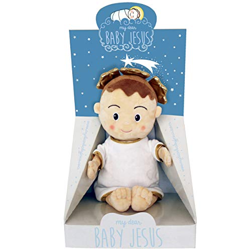 My Dear Baby Jesus Peluche Muñeco del Niño Jesús, Divino Niño, para Jugar, Rezar y Dormir con la Mejor Compañía 40 cm.