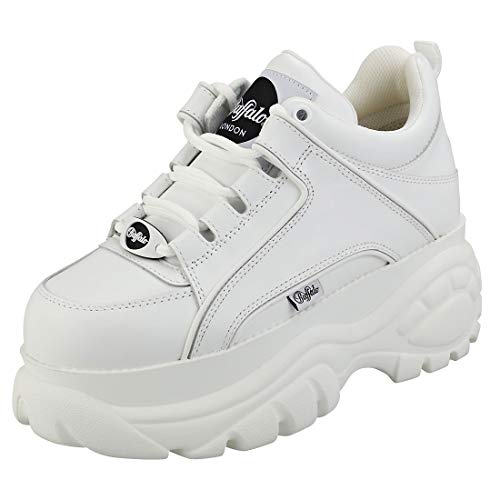 Buffalo - 1339-14 2.0 - Zapatos para mujer, Mujer, 1533095, blanco, 37 EU