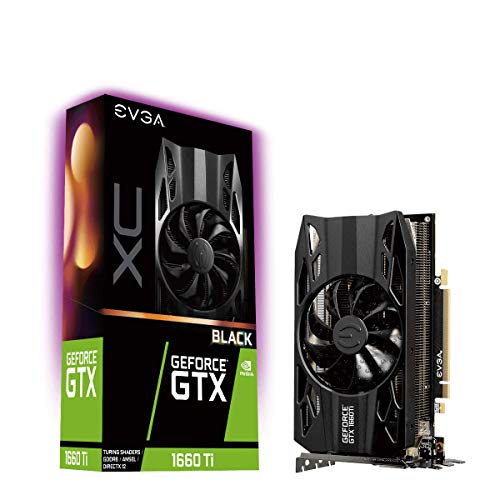 Tarjeta Gráfica EVGA GeForce GTX 1660 Ti XC Black Gaming, 6GB GDDR6, Fan HDB, 06G-P4-1261-KR