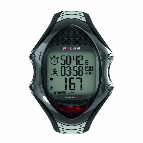 Pack Polar RS800CX Pro Team Edition - Reloj con pulsómetro compatible con GPS y sensor de zancada (edición ciclista)