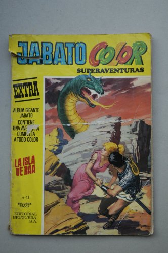 JABATO Color Superaventuras. Extra.-- Año VIII. Segunda época -- Nº 13.(2 de junio de 1975) . La Isla de Raa