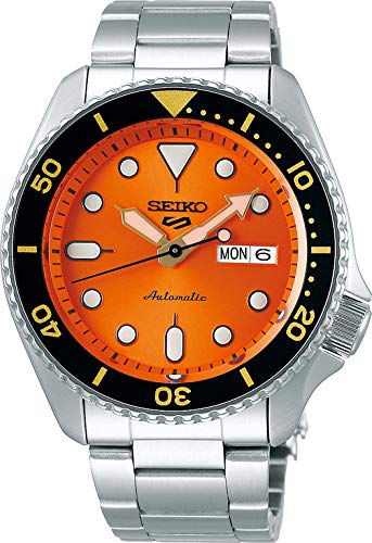 Reloj Seiko para Hombre, Naranja, Sport, 9K1