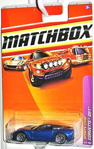Matchbox 2010-6 Corvette ZR1 BLUE Sports Cars Series 1:64 Scale by Matchbox by Matchbox