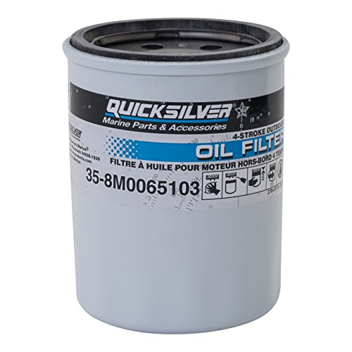 Quicksilver de 4 tiempos fueraborda aceite filtro 35 – 822626q05