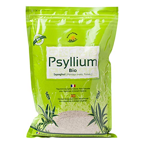 Nature & Compart – Psyllium Ispaghul Bio 1 kg – Precio de la unidad – Envío rápido a Francia metropolitana