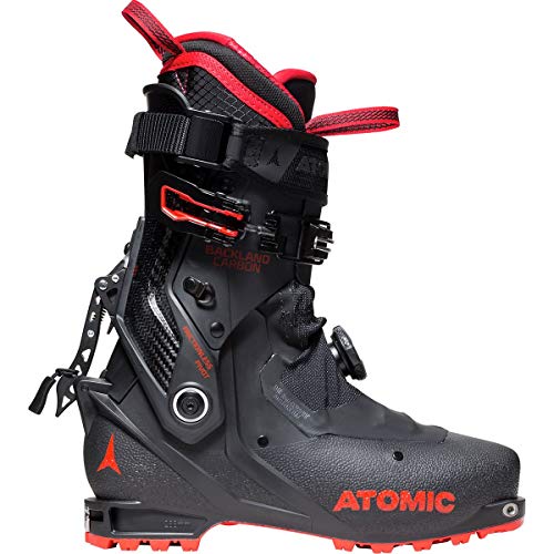 Atomic Backland Carbon Alpine Touring - Botas de montaña, color negro y rojo