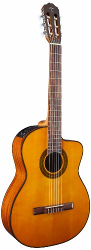 Takamine - Guitarra eléctrica de cuerpo sólido de 6 cuerdas, mano derecha, natural (GC1CENAT)