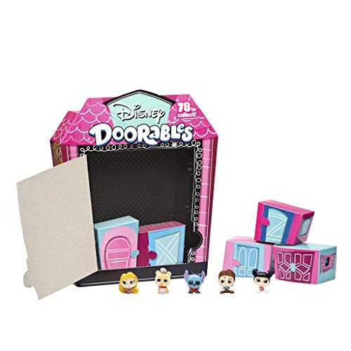 Doorables- Multi Peek Surprise, 6 Cajitas con Mini Muñecas Disney para Coleccionar, Multicolor (Famosa 700014655)