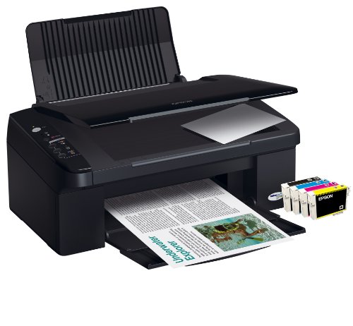 Epson Stylus SX105 - Impresora multifunción de Tinta Color (26 ppm, A4 (210 x 297 mm))