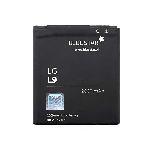 Blue Star Premium - Batería de Li-Ion litio 2000 mAh de Capacidad Carga Rapida 2.0 Compatible con el LG L9