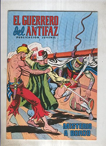 El Guerrero del Antifaz color numero 246: Misterio a bordo (numerado 3 en trasera)