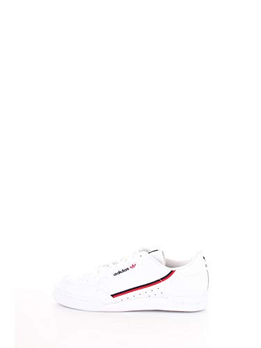 adidas Continental 80 J, Zapatillas de Deporte Unisex niño, Blanco (Ftwbla/Escarl/Maruni 000), 36 EU