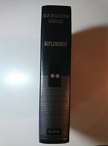 Gran Enciclopedia Larousse - SUPLEMENTO ** 2