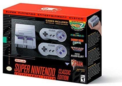 Super Nintendo Entertainment System Classic Mini Edition SNES Console (Region Free US English Version) [nintendo_super_NES]
