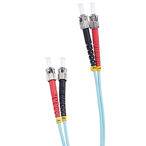TPFNet 1m Cable de Fibra Óptica Duplex Multimodo OM3 ST/ST - 50/125µm - 10Gb