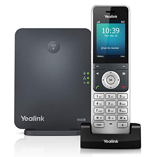 Yealink W60 - Paquete Del Teléfono IP, color negro