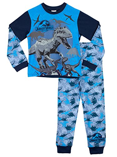Jurassic World - Pijama para Niños - Jurassic World - 9 - 10 Años