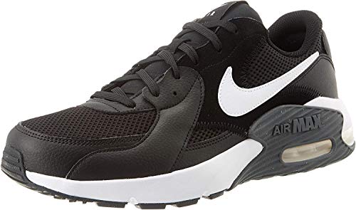 Nike Air MAX Excee, Zapatillas para Hombre, Negro/Blanco-Gris Oscuro, 45 EU